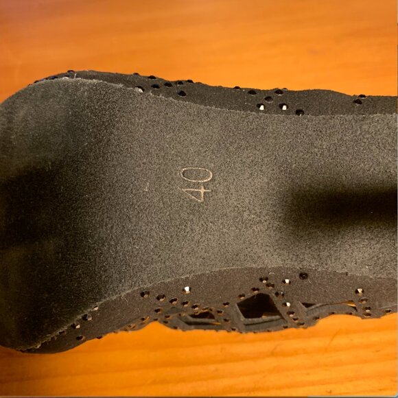 New Listing: "I Love Dance Shoes" Felicia Peep-Toe Dance Shoes with Rhi… - Picture 8 of 13